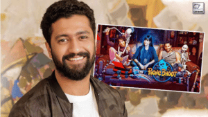 Vicky Kaushal gave Phone Bhoot a review on Instagram on Tuesday after seeing it at the screening premiere in Mumbai on Monday, which was also attended by Farhan Akhtar, Shibani Dandekar, Jackie Shroff, and Nelima Azeem.