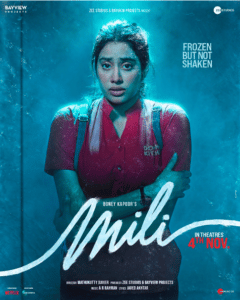 Janhvi had to shoot in a freezer at minus 15 degree temperature for Mili’s filming. Shooting in such a tiny space at such harsh temperatures must be mentally exhausting. In order to fit the part, the actress added that she had to gain 7.5 kg.