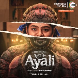 Ayali is a social drama revolving around a young teenager, Tamil Selvi, an eight grade student who dreams of becoming a doctor. However, customs in her village Veerappannai dictate girls to get married off once they hit puberty.