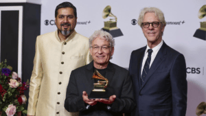 Bengaluru-based composer Ricky Kej won a Grammy for Best Immersive Audio Album for his most recent album Divine Tides with rock-legend Stewart Copeland (The Police) making him the only Indian to win three Grammy awards.
