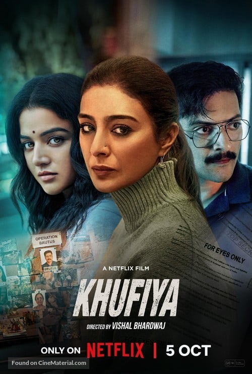 Khufiya Movie Review: Tabu, Ali Fazal star in a spy-thriller